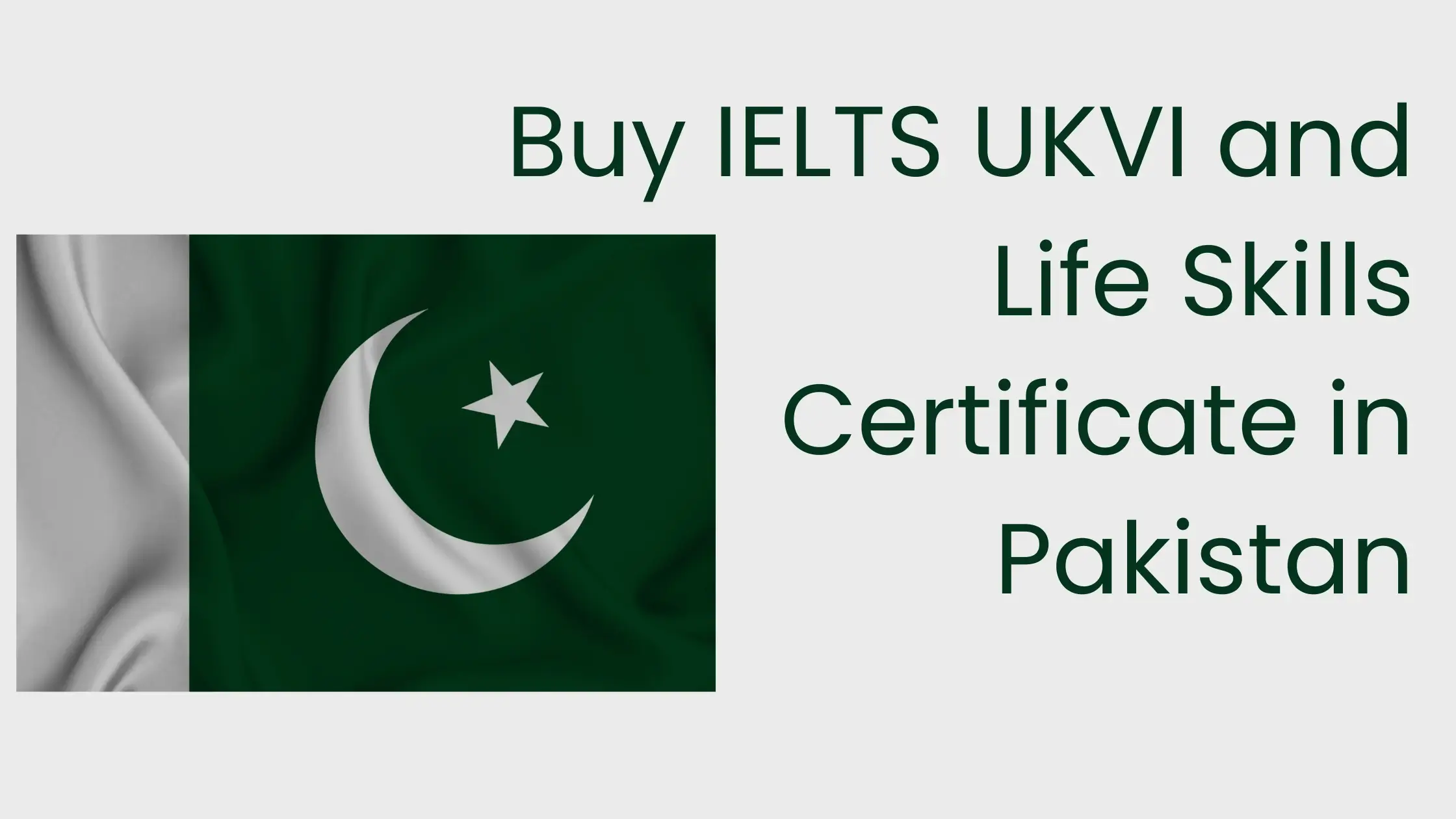 Buy IELTS Certificate In Pakistan Both IELTS UKVI Life Skills