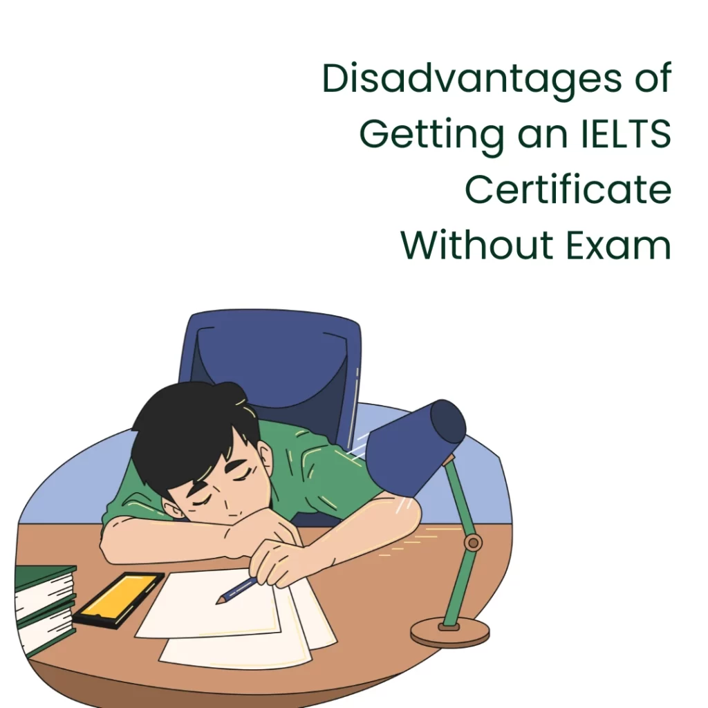 Disadvantages of Getting an IELTS Certificate Without Exam