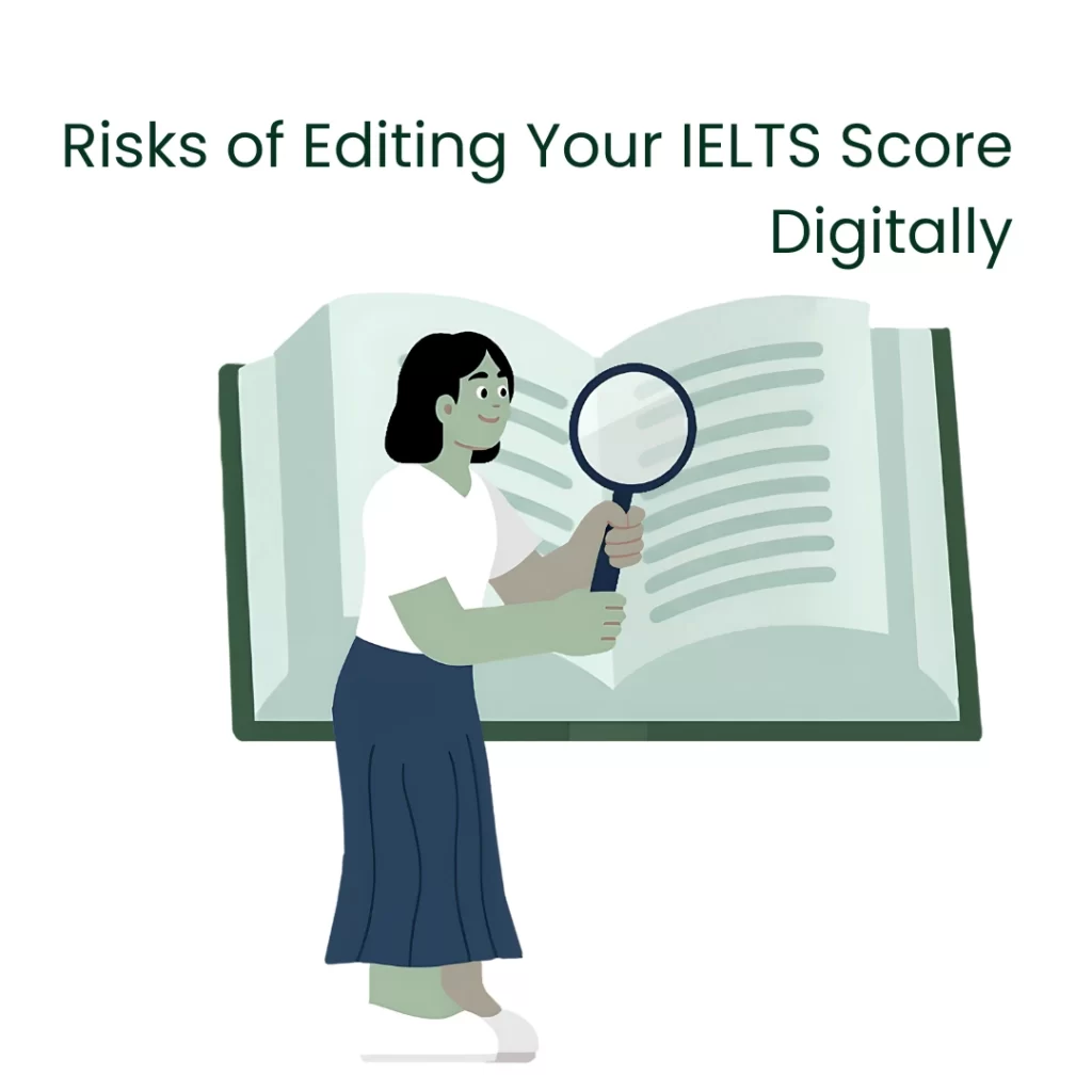 Risks of Editing Your IELTS Score Digitally